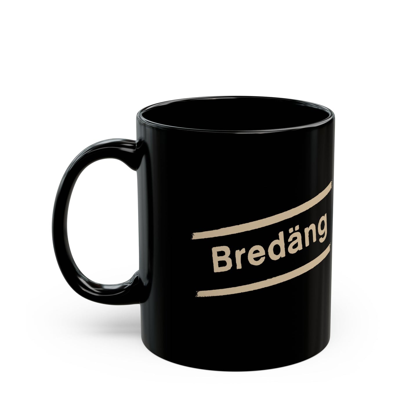 Bredäng Black Mug - 11oz & 15oz Sizes