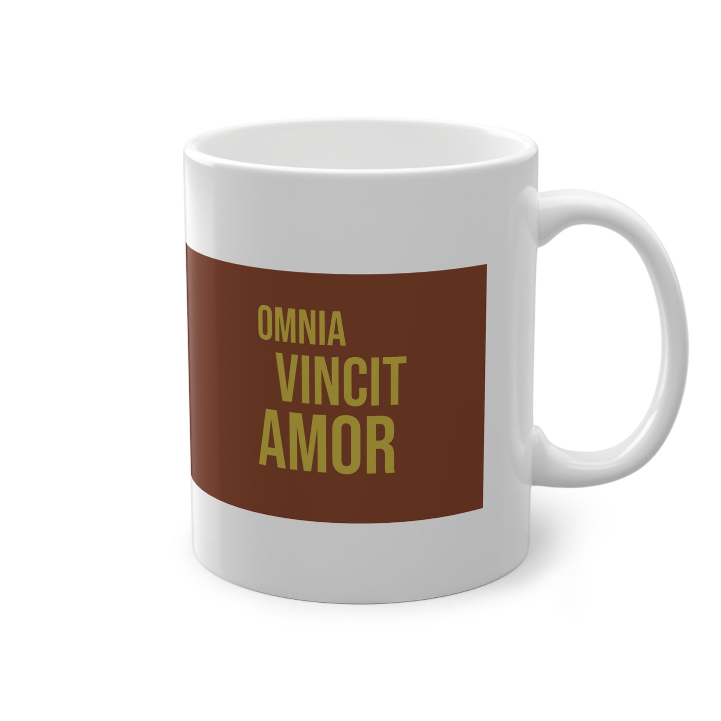 Standard Mug, 11oz - OMNIA VINCIT AMOR