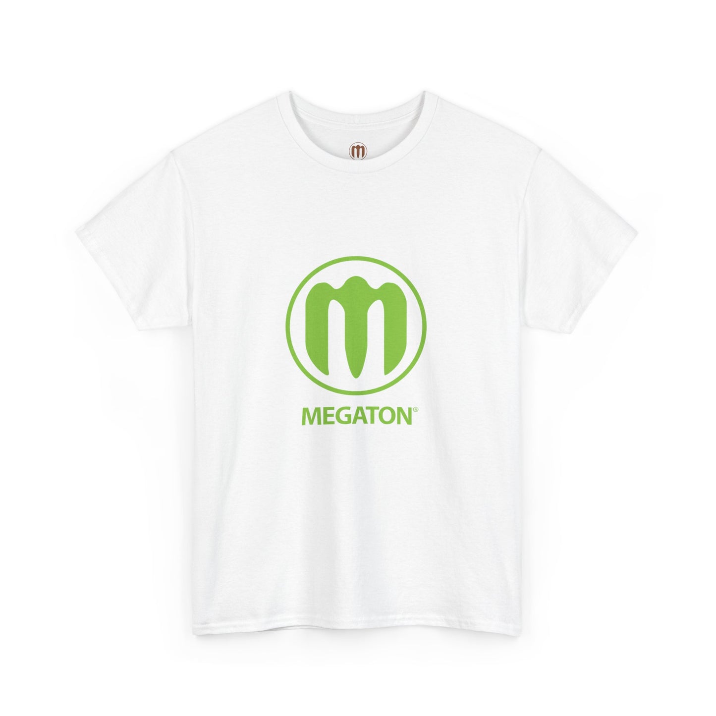 Unisex Heavy Cotton Tee - Megaton Green Logo