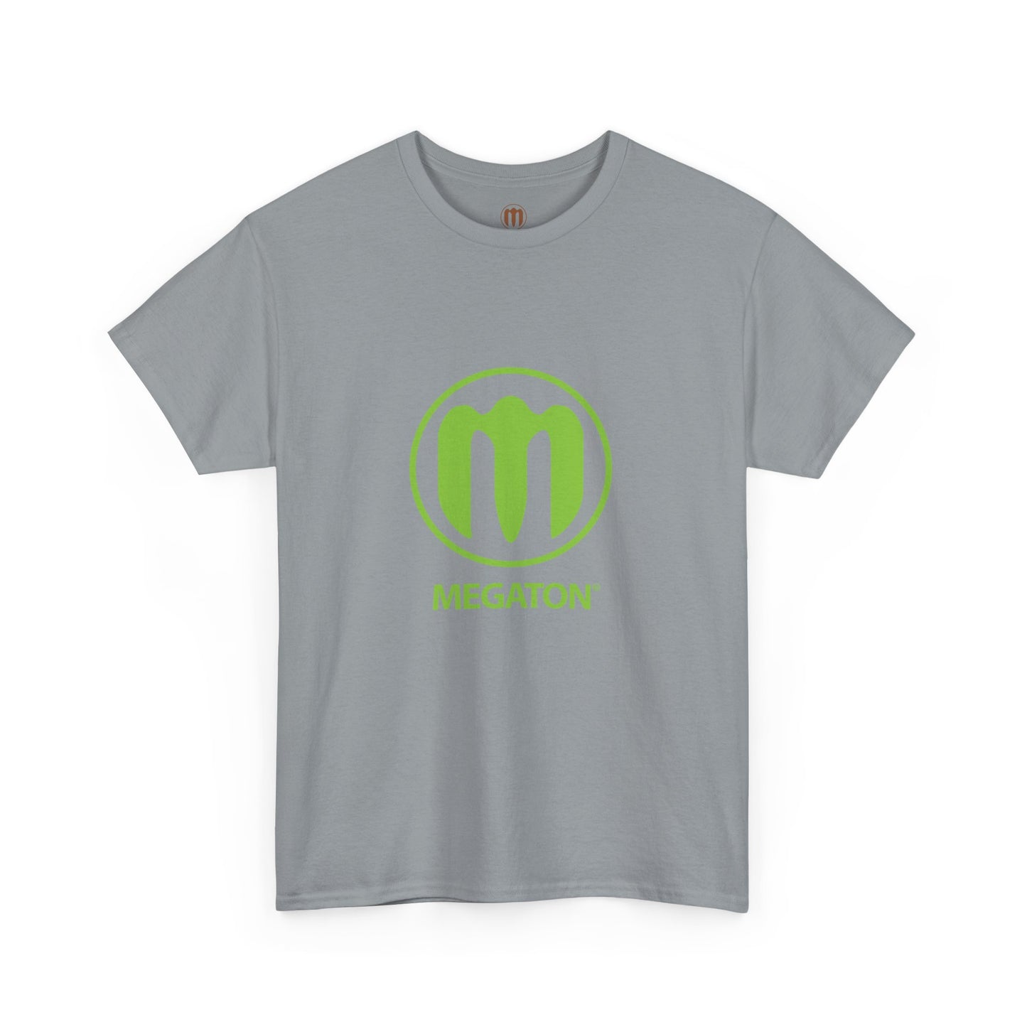 Unisex Heavy Cotton Tee - Megaton Green Logo