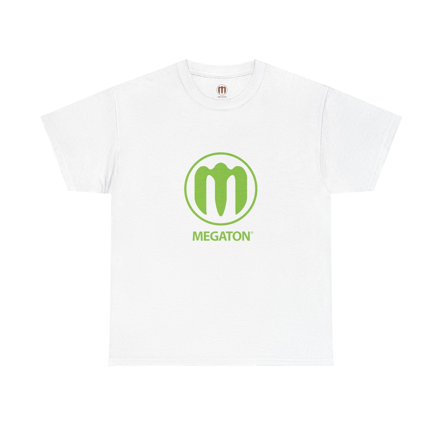 Unisex Heavy Cotton Tee - Megaton Green Logo