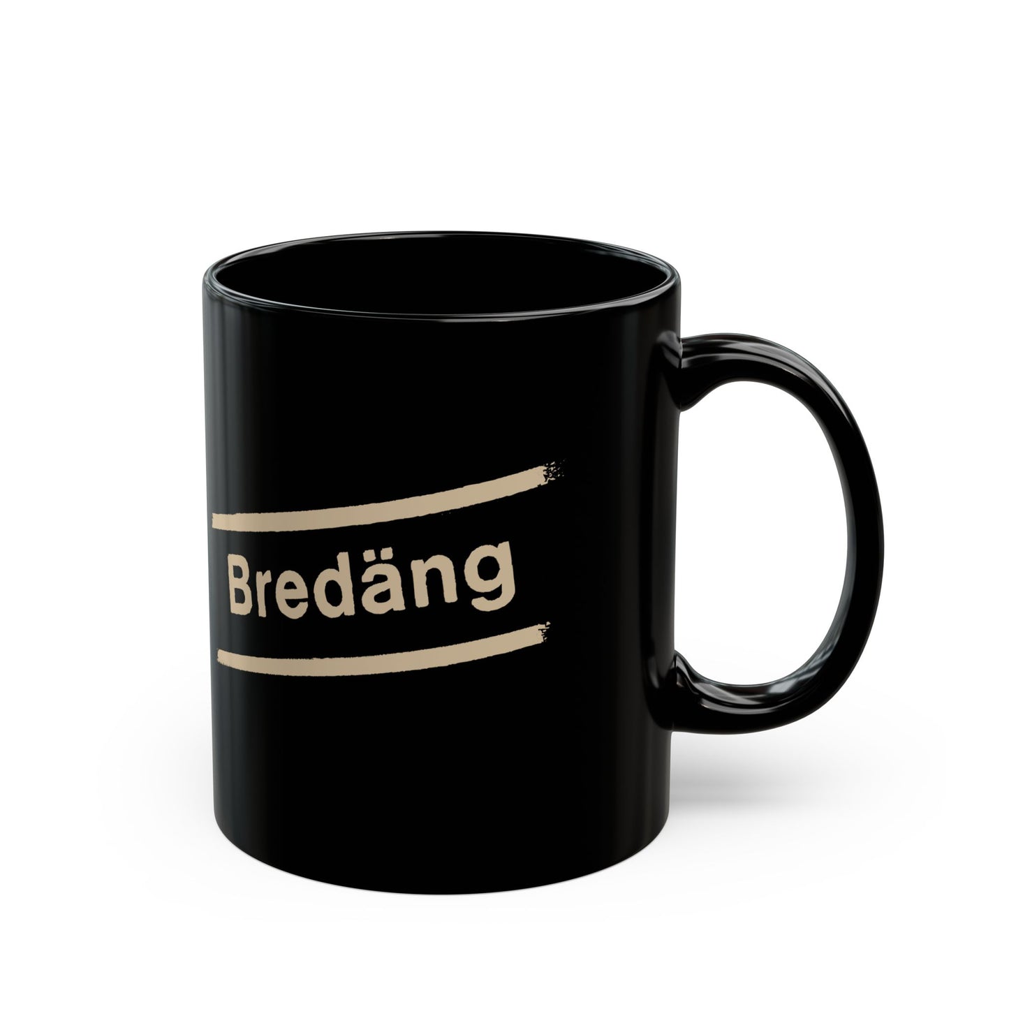 Bredäng Black Mug - 11oz & 15oz Sizes
