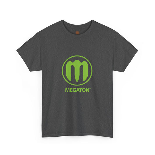 Unisex Heavy Cotton Tee - Megaton Green Logo