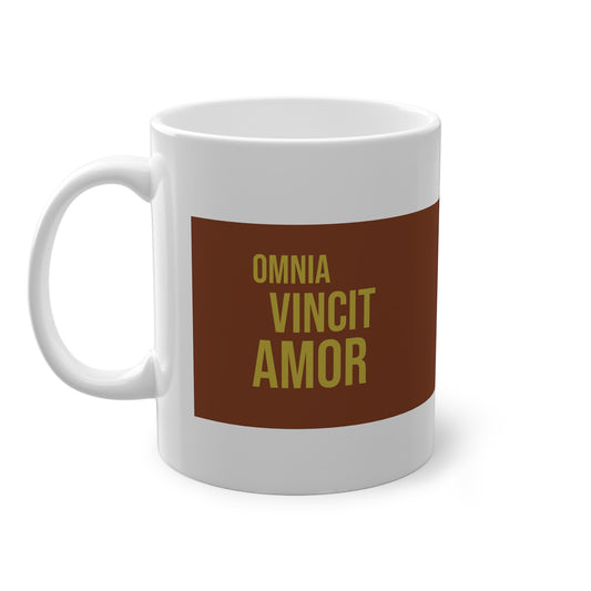 Standard Mug, 11oz - OMNIA VINCIT AMOR